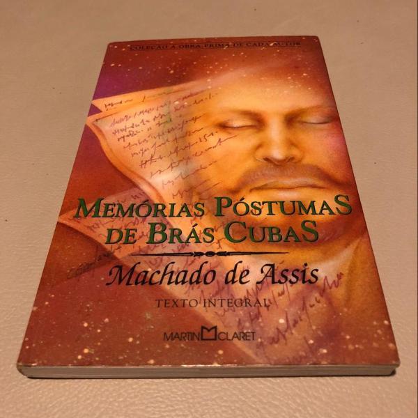 Livro memórias póstumas de brás cubas