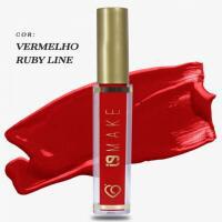 Batom Líquido Matte N° 15 Vermelho Ruby Line <div