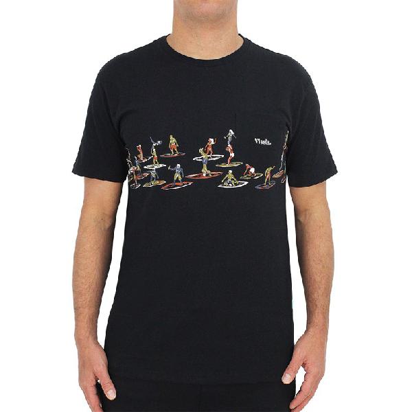 Camiseta Vissla Especial Aloha & Adios Preta - Surf Alive