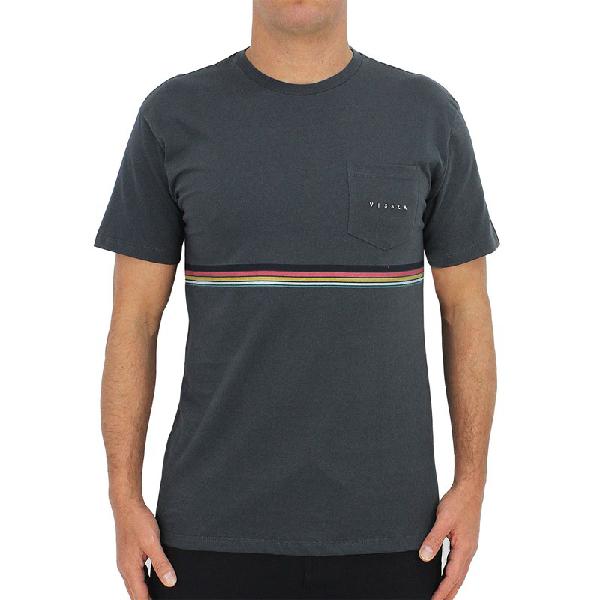 Camiseta vissla especial riviera dark grey - surf alive