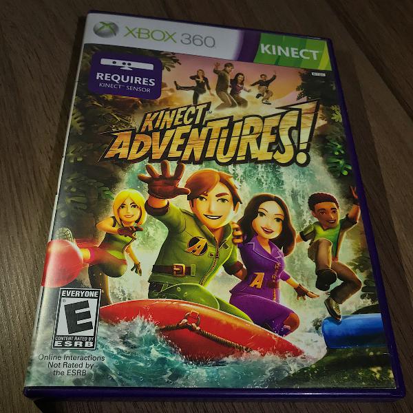 Jogo kinect adventures - xbox 360 (original)