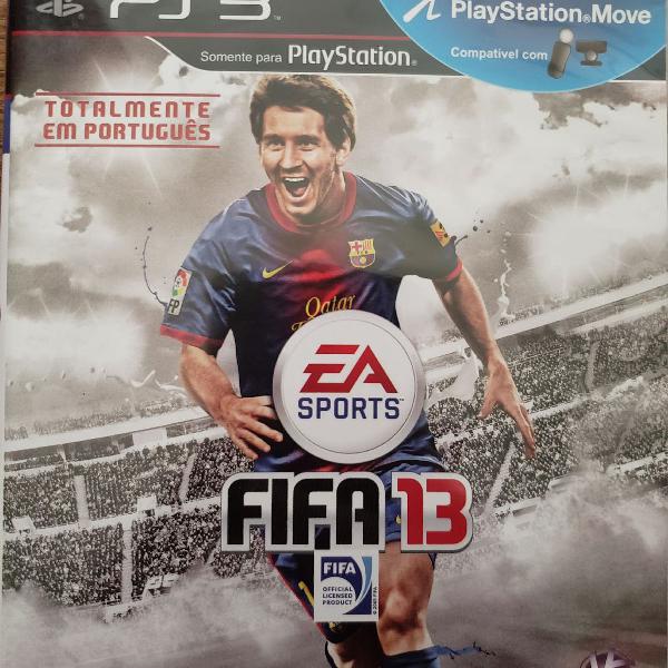 Jogo para playstation 3 fifa 13