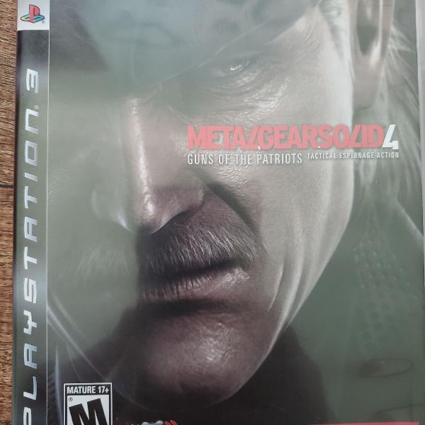 Jogo para PlayStation 3 MetalGearsolid4