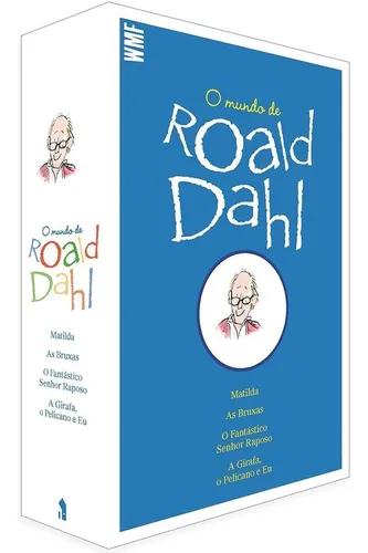 Livro: o mundo de roald dahl - box com 4 volumes