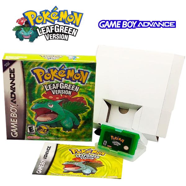 Nintendo Game Boy Advance Pokemon Leaf Green Version