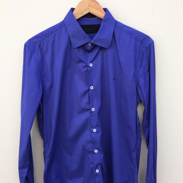 Camisa azul/roxo