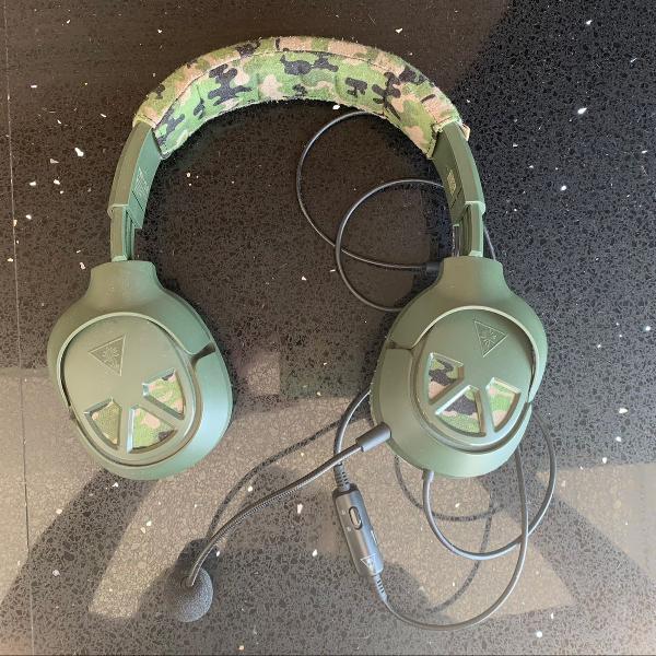 Headseat turtle beach camo recon