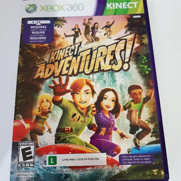 Jogo kinect adventures xbox360