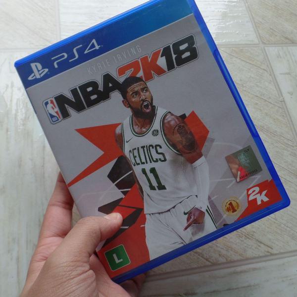 Jogo ps4 nba 18 2k18