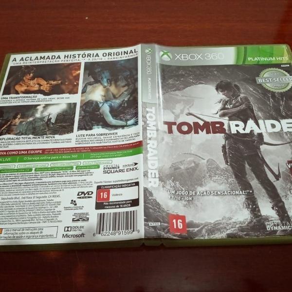 Tomb raider legendado original usado xbox360 c65c