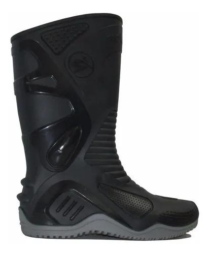 Bota Motociclista Moto Impermeavel Motoboy Pvc Motosafe