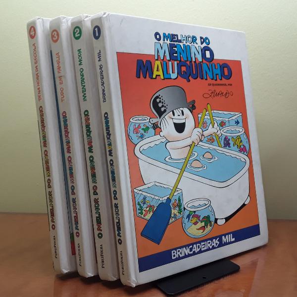 Coleção Menino Maluquinho livros infantis quadrinhos