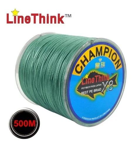 Linha Pesca Multifilamento 8 Fios Com 500m - De 10 A 200lb