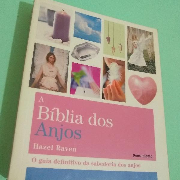 Livro a bíblia dos anjos, de hazel raven