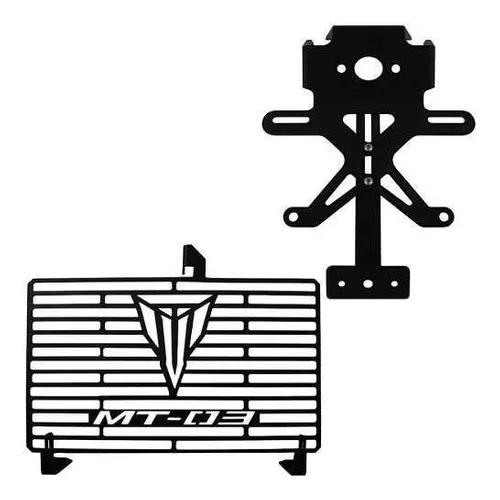 Protetor radiador eliminador rabeta mt03 mt 03 2015 a 2020