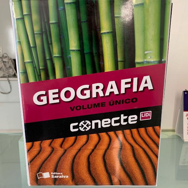 Box de livro de geografia volume único