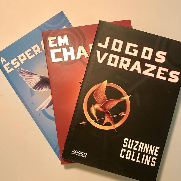 Coleção livros jogos vorazes