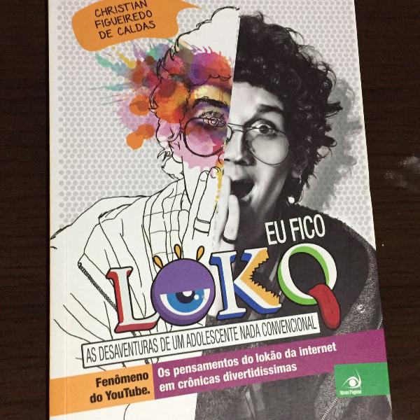 Livro autografado eu fico loko