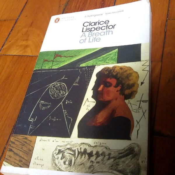 Livro inglês &quot;a breath of life - clarice lispector&quot;