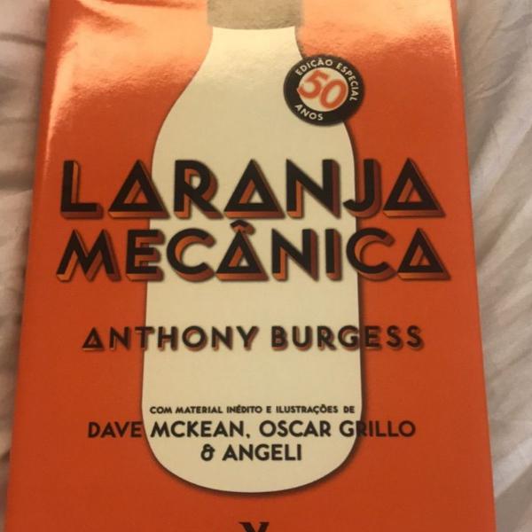 Livro laranja mecânica de anthony burgess edição especial