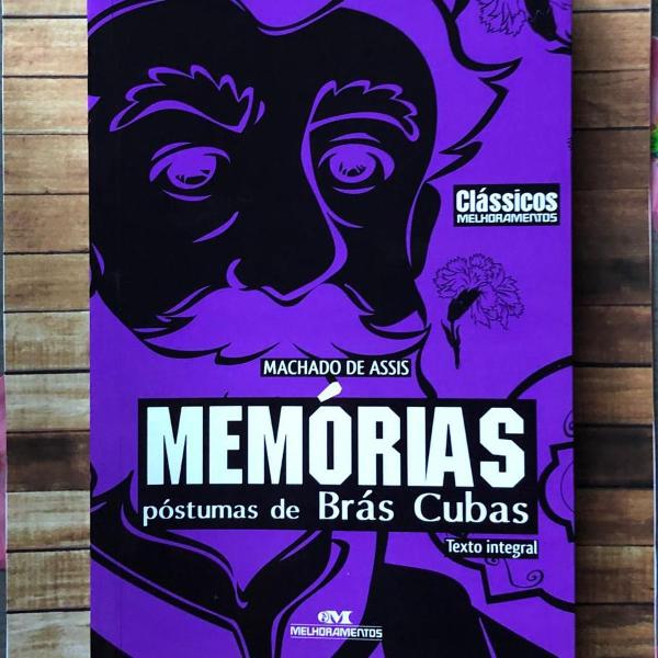 Livro memórias póstumas de brás cubas