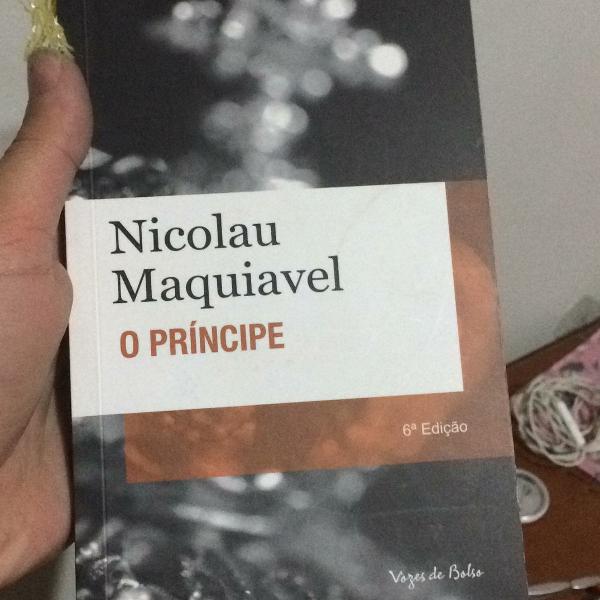 Livro: o principe - maquiavel