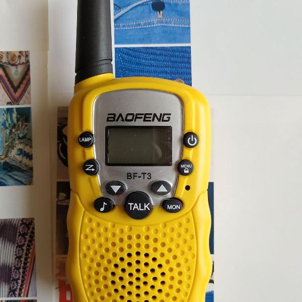 Walkie Talkie Yellow (NOVIDADE)