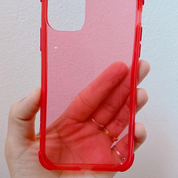 Case vermelha de iphone 11