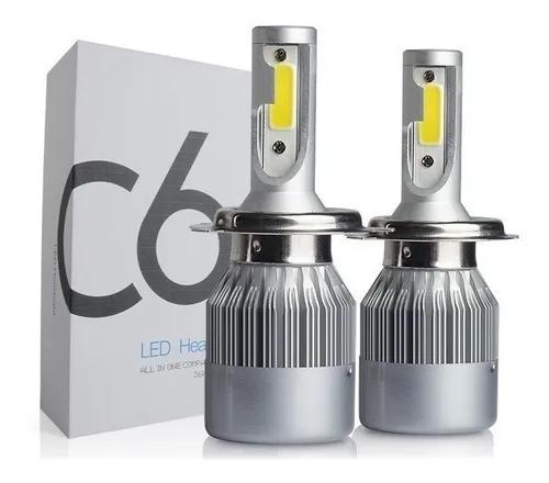 1 par lampada led automotiva h1/h3/h4/h7/h11/hb3/hb4 xenon