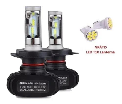 Kit lampada farol ultra led 6000k 45w 9000 lúmens tipo