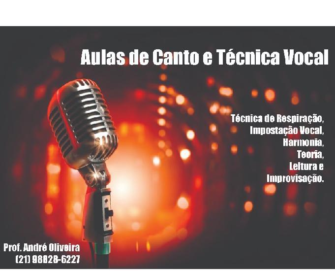 Aulas de Canto e Técnica Vocal. RJ