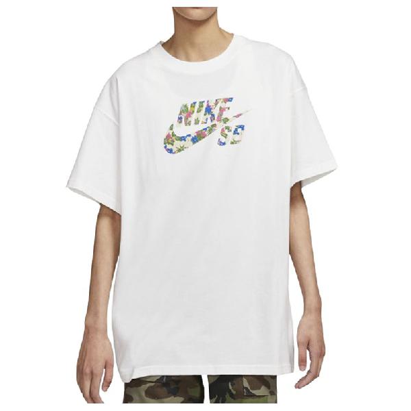 Camiseta nike sb paradise logo branca - surfalive