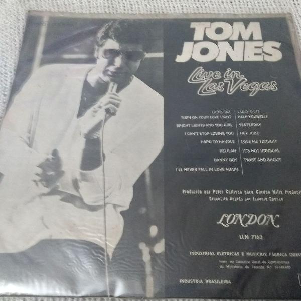 LP Tom Jones, disco de vinil Tom Jones