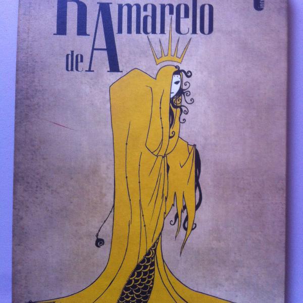 Livro - O rei de amarelo (pouco manuseio)