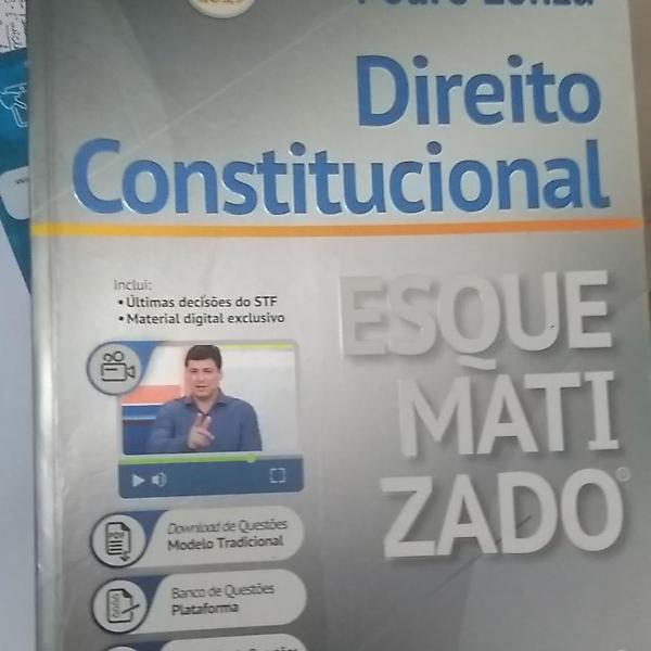 Livro de Direito Constitucional - Pedro Lenza - Usado