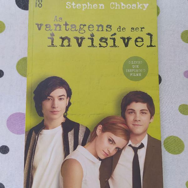 livro as vantagens de ser invisivel