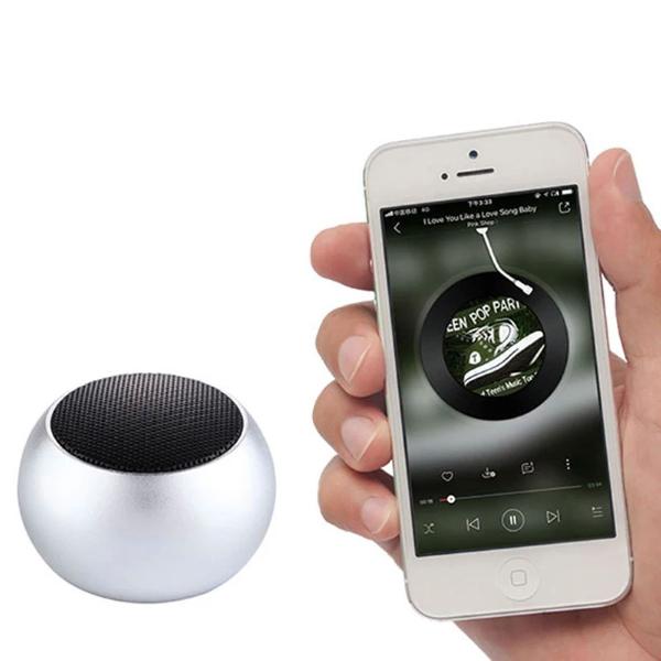 Caixinha som bluetooth tws metal amplificada mini speaker 3w