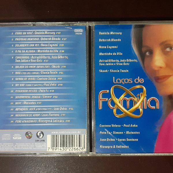 Cd trilha sonora nacional da novela laços de família