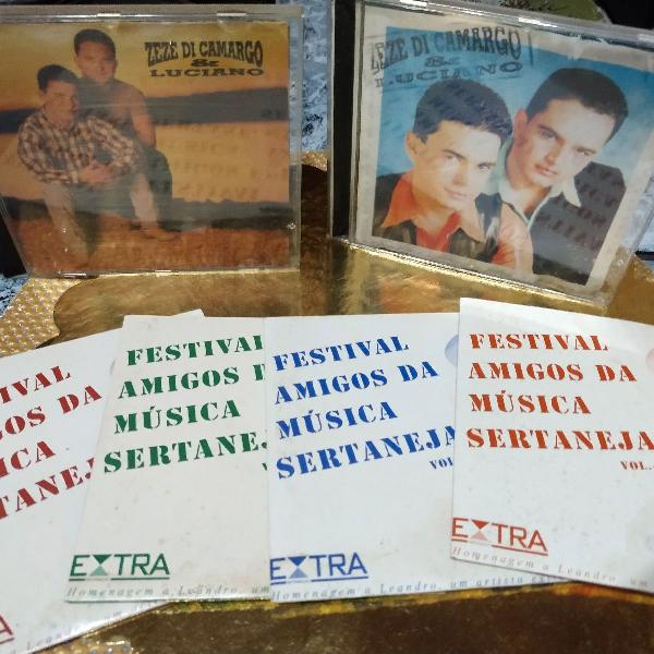 Kit de cds sertanejo 1