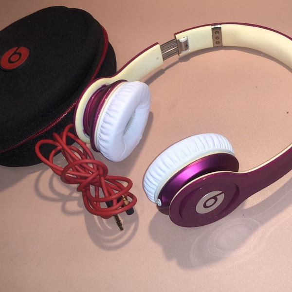 Headphone beats solo hd pink