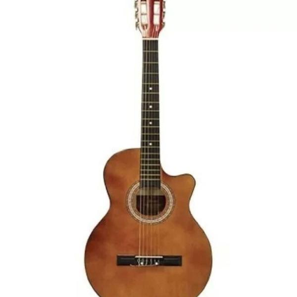 violão acústico vinik vcw38ac cutuway nylon marrom