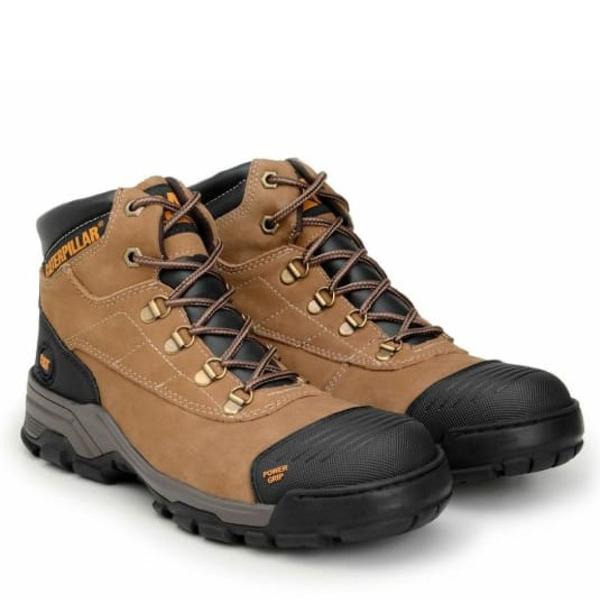 Bota Caterpillar original masculina CARAMELO promoção