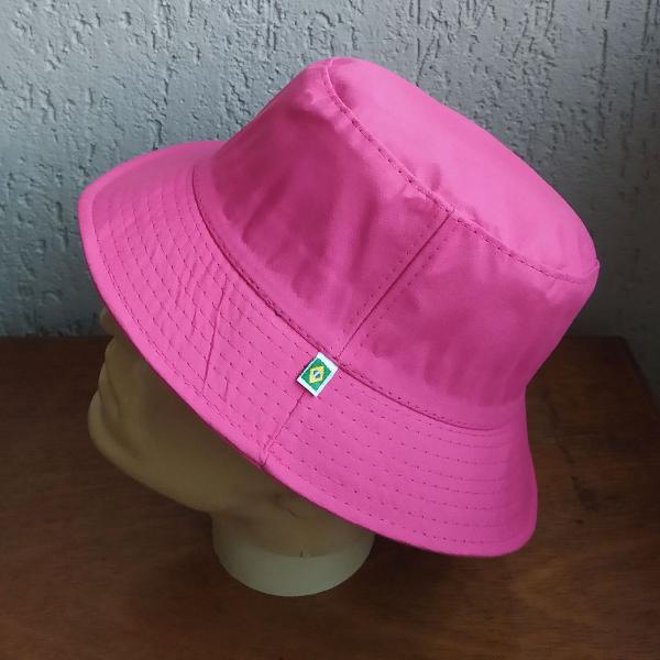 Pink panther bucket hat unissex sem costuras na copa