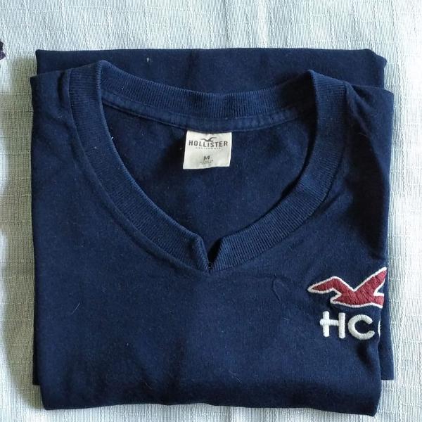 Camisa azul hollister california