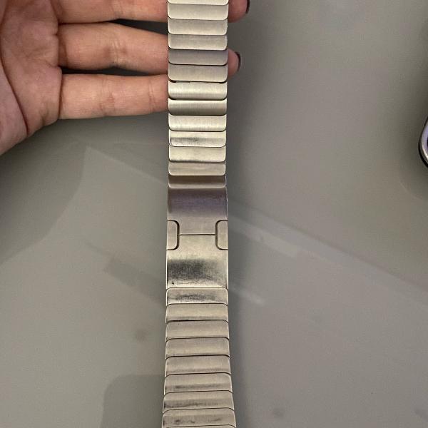 Pulseira apple watch - aço inoxidável