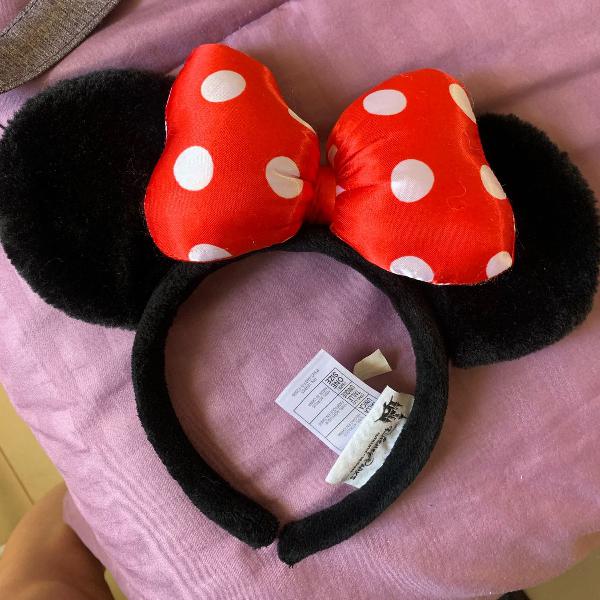 Tiara orelha da minnie disney