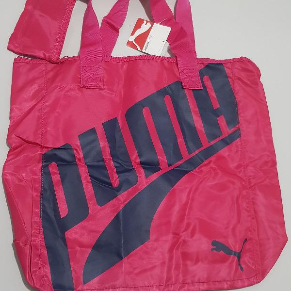 Bolsa rosa da puma nova original e linda