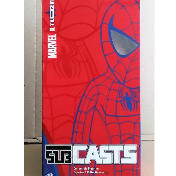 Toy art upper deck marvel x tweeqim subcasts spider man