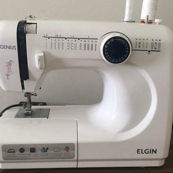 Máquina de costura elgin genius jx-4000