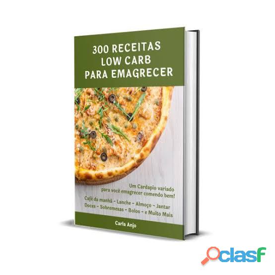 300 receitas low carb